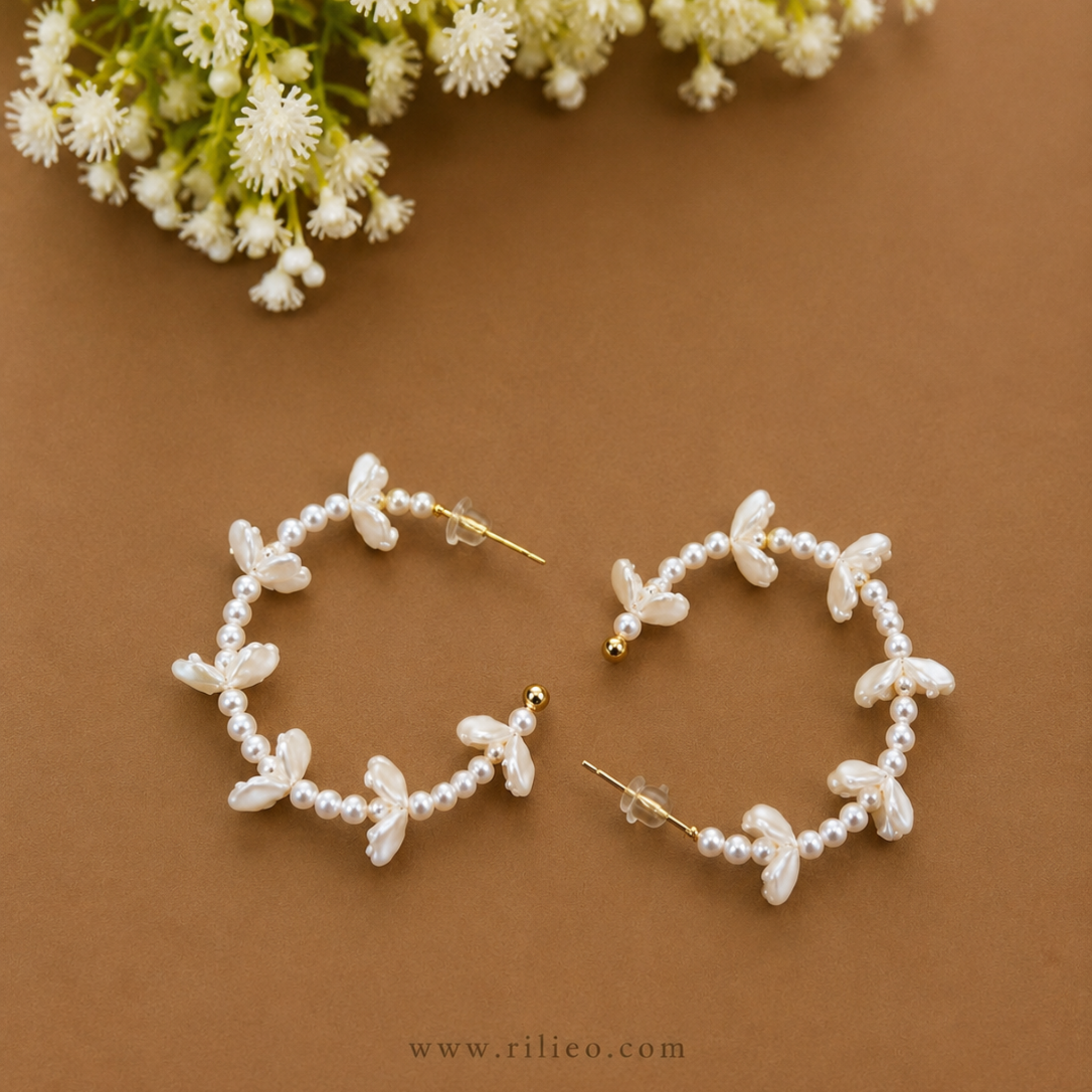 Rilieo Blossom Pearl earring