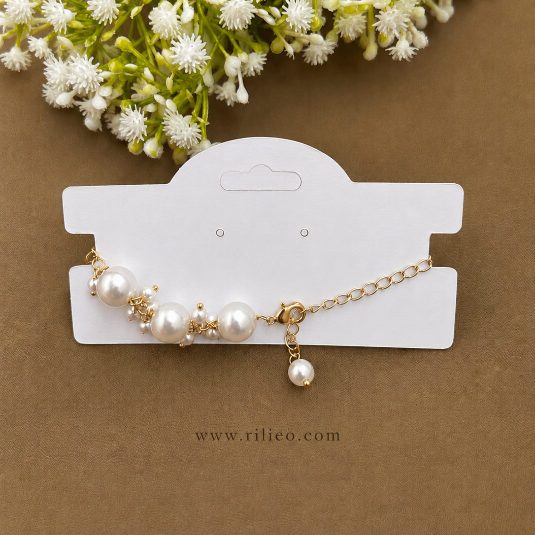 Rilieo Elegant Pearl Glow Brecelet