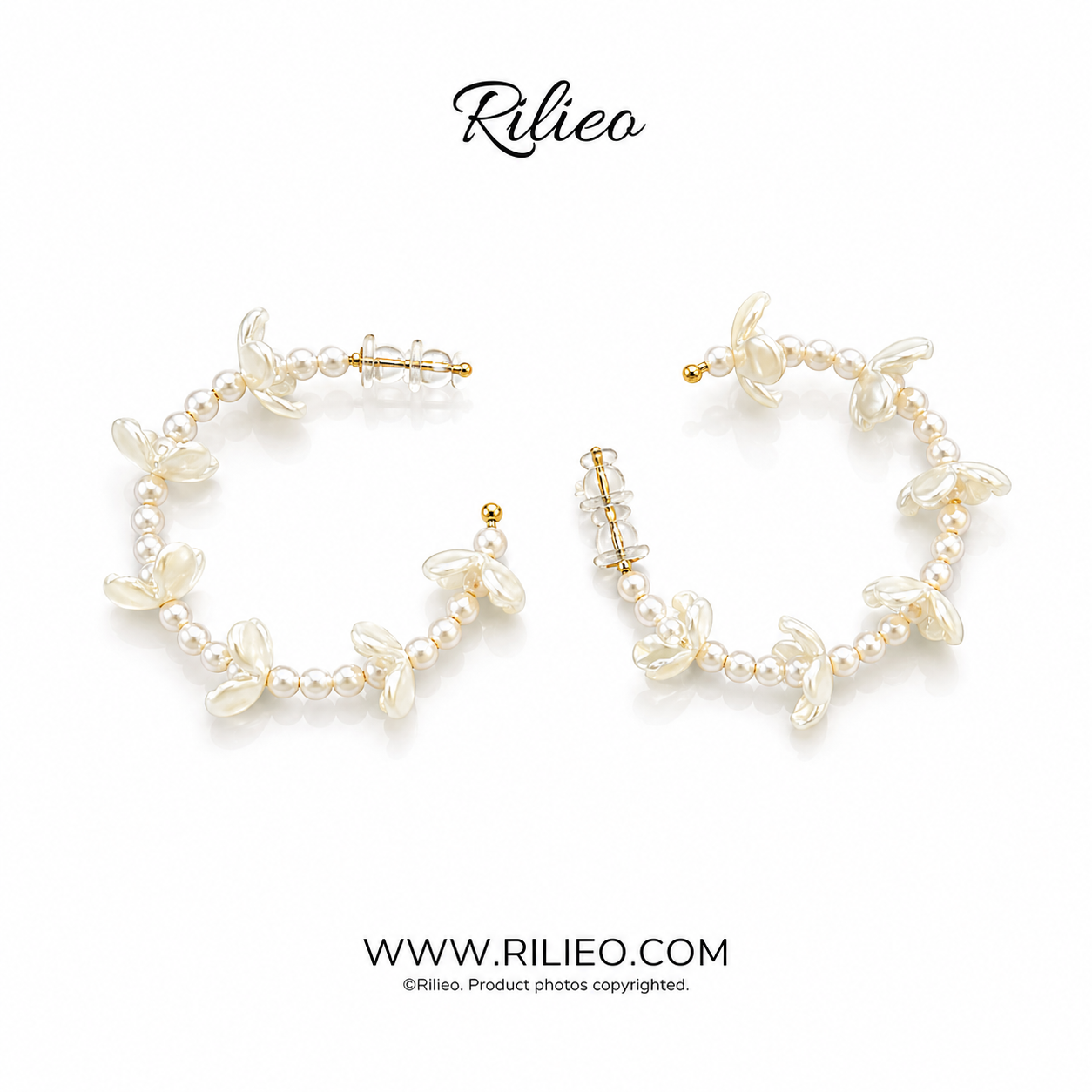 Rilieo Blossom Pearl earring