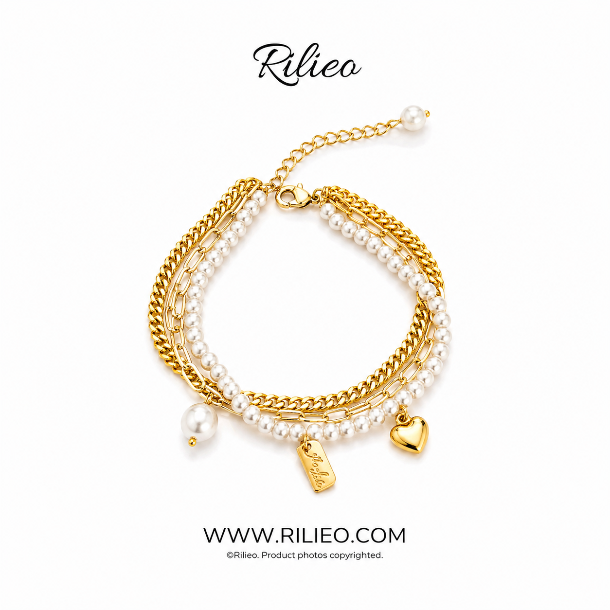 Rilieo Royal Pearl Bracelet
