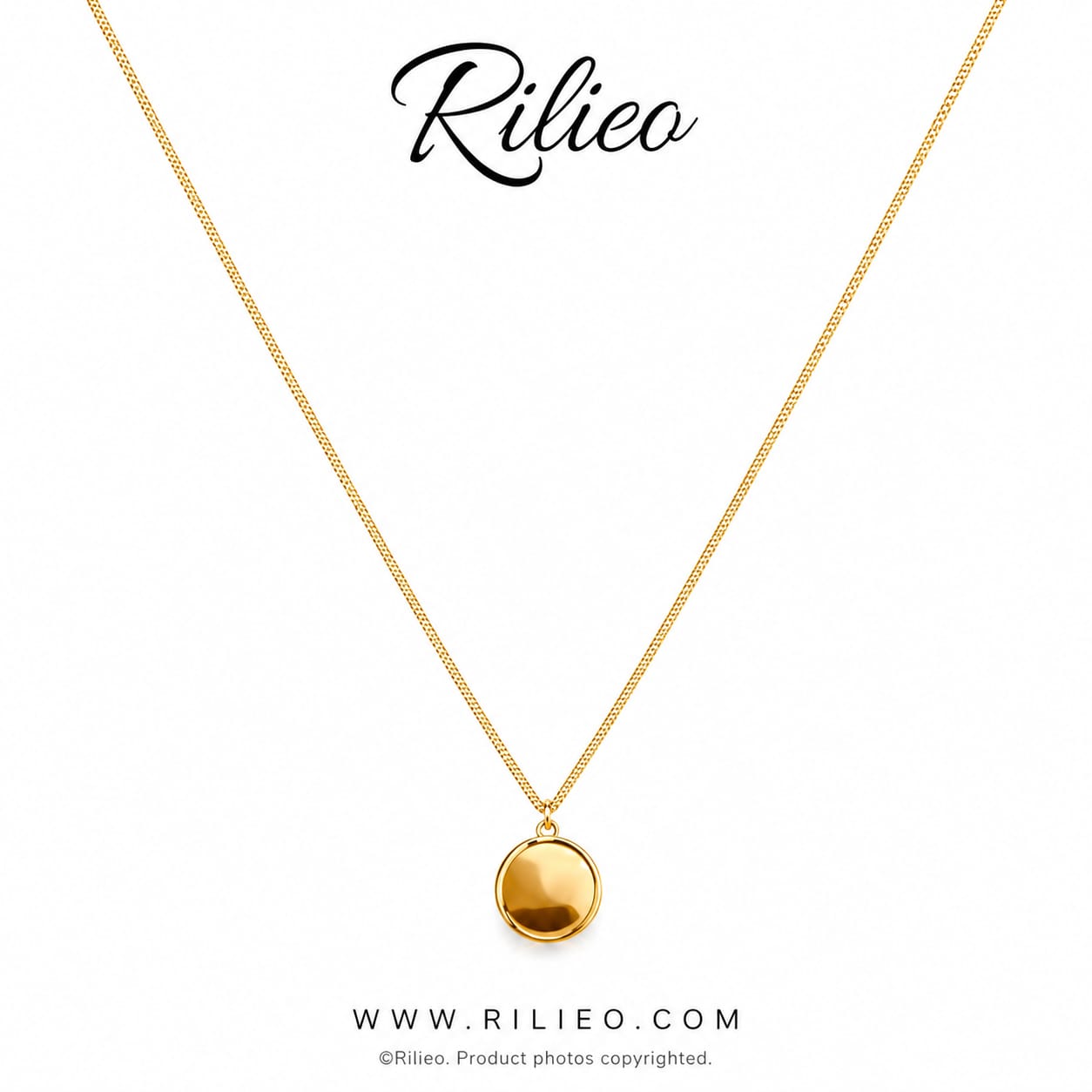 Rilieo Luna Coin Necklace