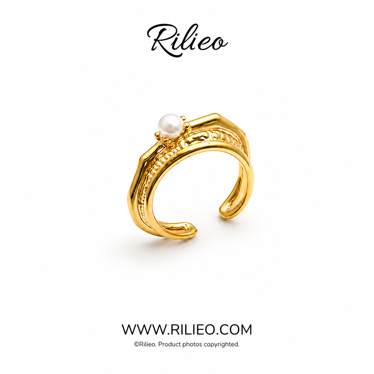 Rilieo Pearl Grace Ring